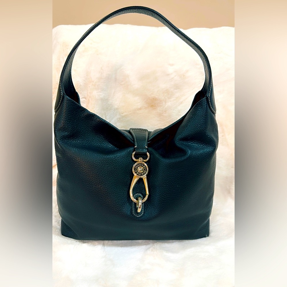 Authentic Dooney & Bourke Black leather purse